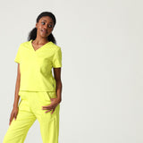 NEW LADIES V-NECK CROP