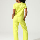 NEW LADIES V-NECK CROP