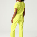 NEW LADIES V-NECK CROP