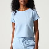 NEW LADIES CREW CROP