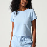 NEW LADIES CREW CROP