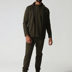 THE MENS MANDARIN LONGSLEEVE TOP - Greens Medi Scrubs South Africa - Premium Medical Uniforms & Apparel - Delivery Across SA 