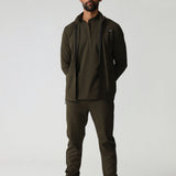 THE MENS MANDARIN LONGSLEEVE TOP - Greens Medi Scrubs South Africa - Premium Medical Uniforms & Apparel - Delivery Across SA 