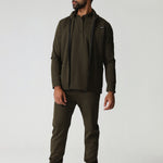 THE MENS MANDARIN LONGSLEEVE TOP - Greens Medi Scrubs South Africa - Premium Medical Uniforms & Apparel - Delivery Across SA 