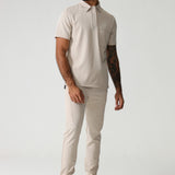 NEW MENS PRO-COLLARED TOP - Greens Medi Scrubs South Africa - Premium Medical Uniforms & Apparel - Delivery Across SA 