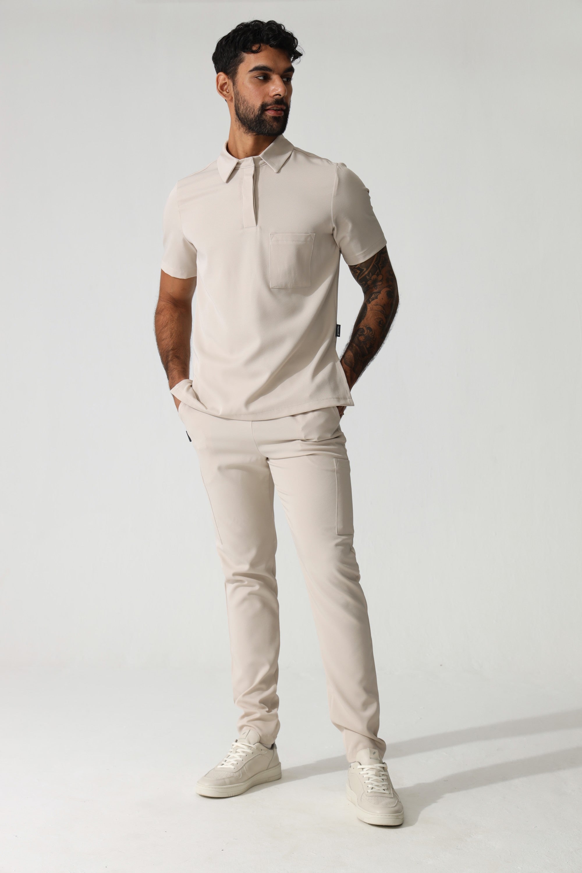 NEW MENS PRO-COLLARED TOP - Greens Medi Scrubs South Africa - Premium Medical Uniforms & Apparel - Delivery Across SA 