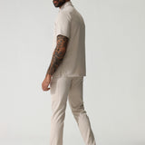 NEW MENS PRO-COLLARED TOP - Greens Medi Scrubs South Africa - Premium Medical Uniforms & Apparel - Delivery Across SA 