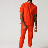 NEW MENS PRO-COLLARED TOP - Greens Medi Scrubs South Africa - Premium Medical Uniforms & Apparel - Delivery Across SA 