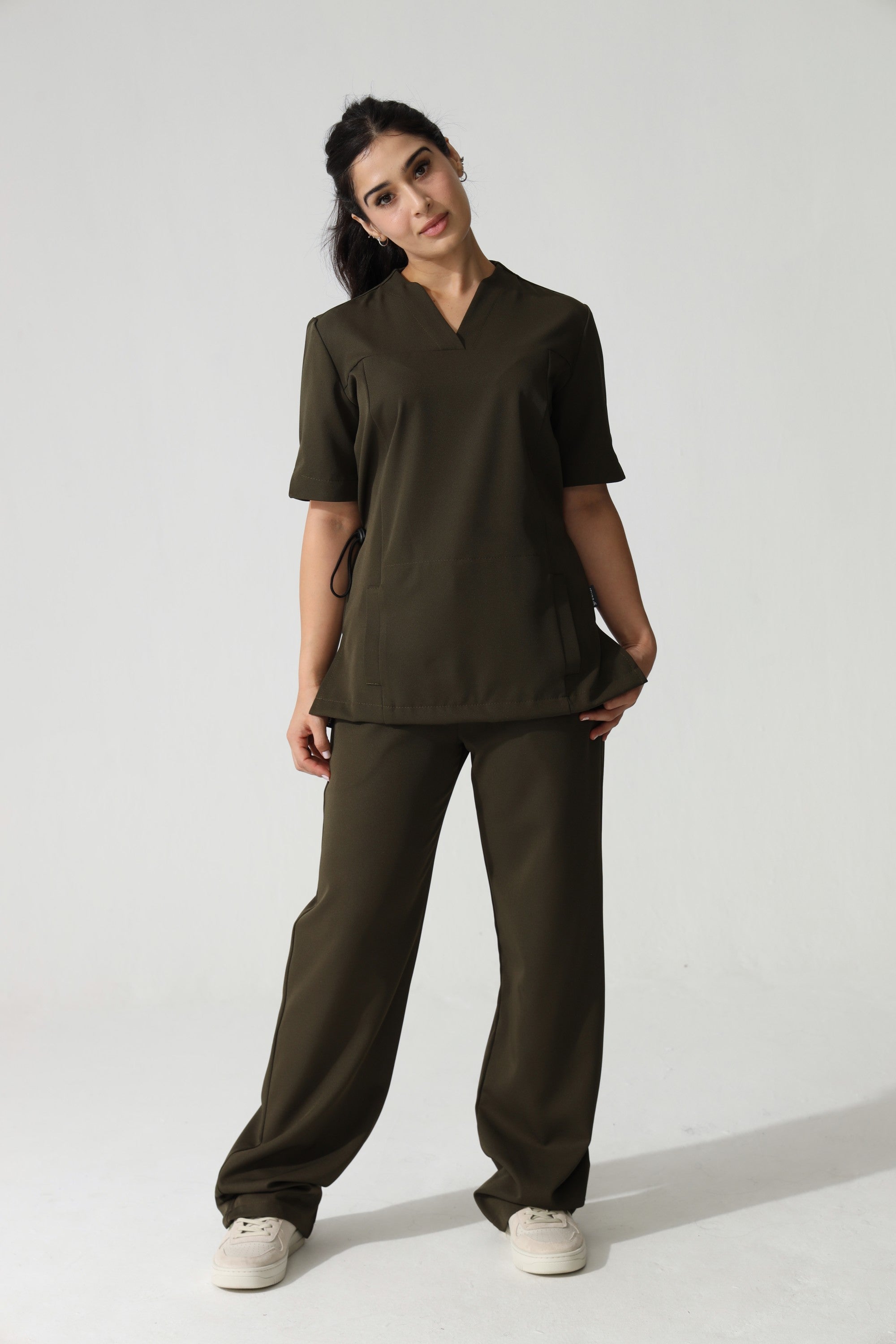NEW LADIES ROO TOP - Greens Medi Scrubs South Africa - Premium Medical Uniforms & Apparel - Delivery Across SA 