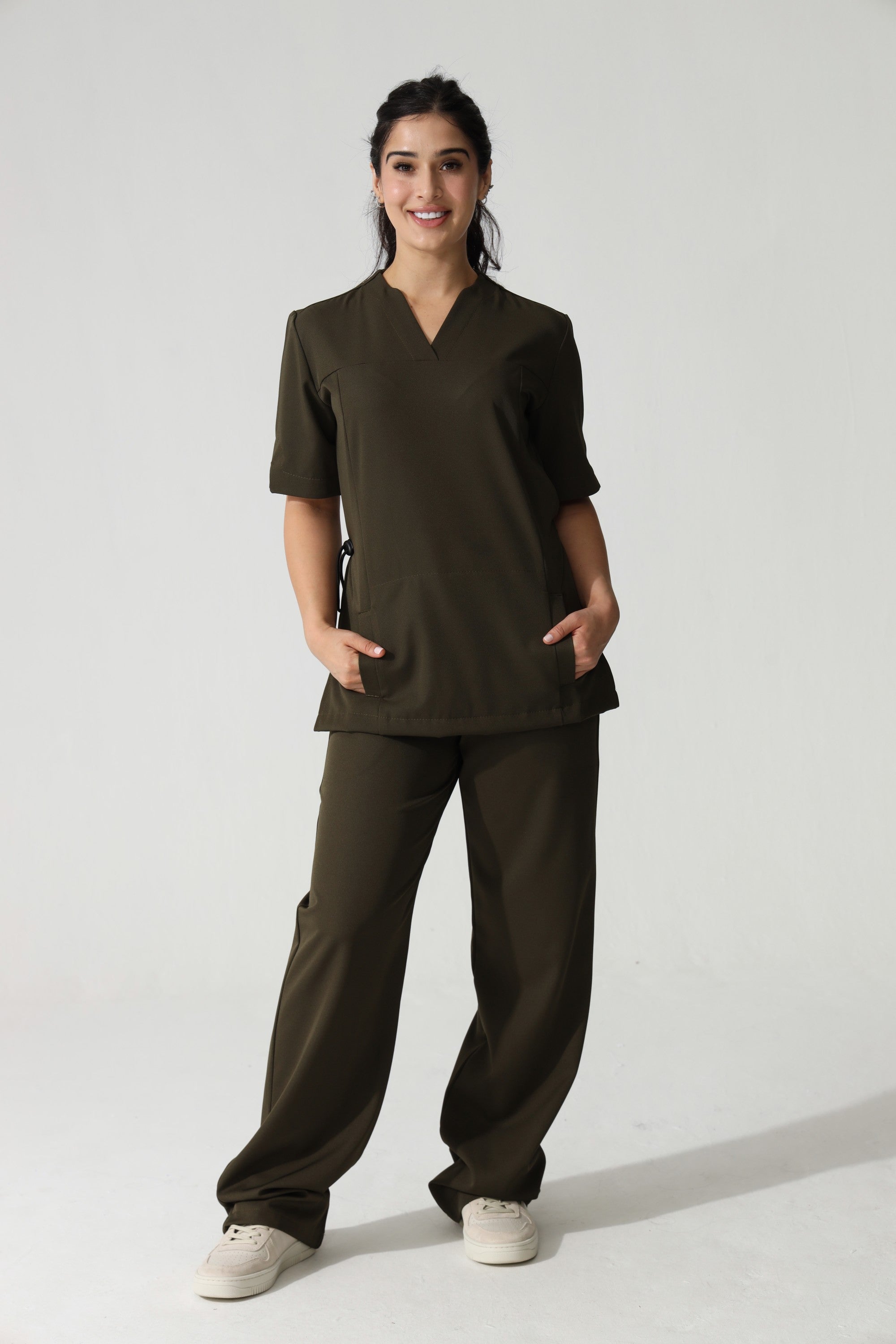 NEW LADIES ROO TOP - Greens Medi Scrubs South Africa - Premium Medical Uniforms & Apparel - Delivery Across SA 