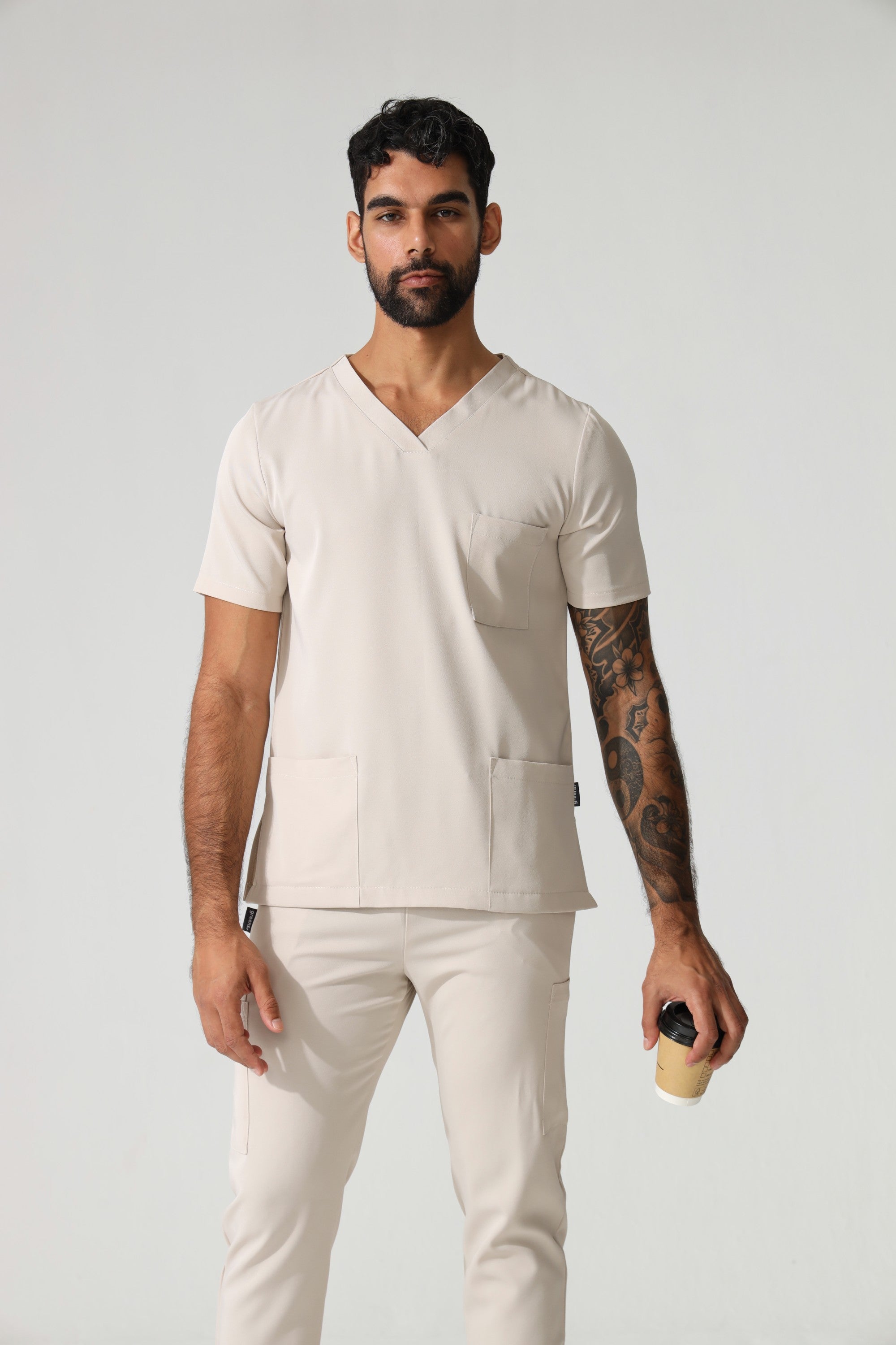 THE MENS V-NECK TOP - Greens Medi Scrubs South Africa - Premium Medical Uniforms & Apparel - Delivery Across SA 