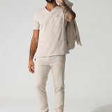 THE MENS V-NECK TOP - Greens Medi Scrubs South Africa - Premium Medical Uniforms & Apparel - Delivery Across SA 