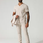 THE MENS V-NECK TOP - Greens Medi Scrubs South Africa - Premium Medical Uniforms & Apparel - Delivery Across SA 