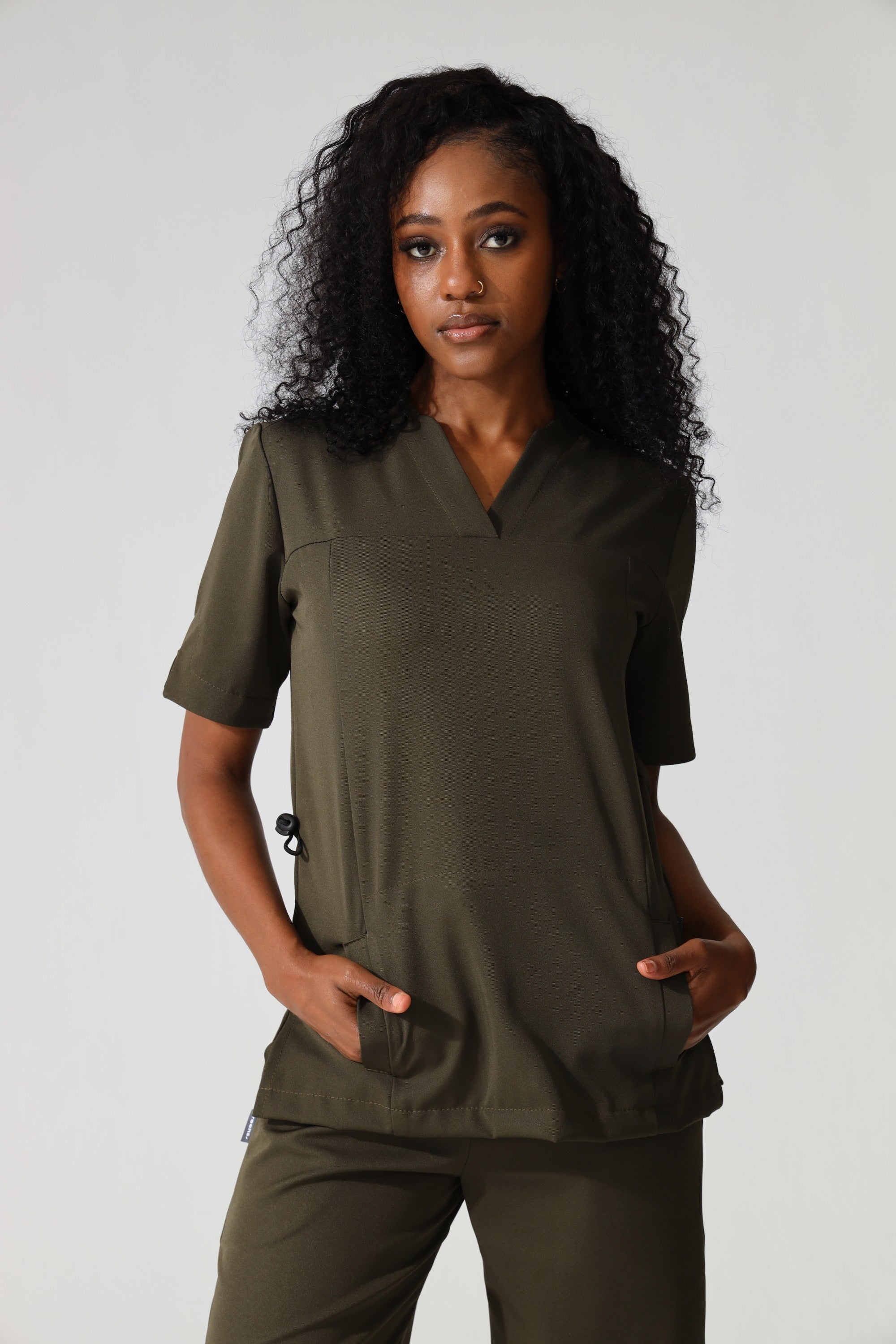 NEW LADIES ROO TOP - Greens Medi Scrubs South Africa - Premium Medical Uniforms & Apparel - Delivery Across SA 