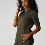 NEW LADIES ROO TOP - Greens Medi Scrubs South Africa - Premium Medical Uniforms & Apparel - Delivery Across SA 