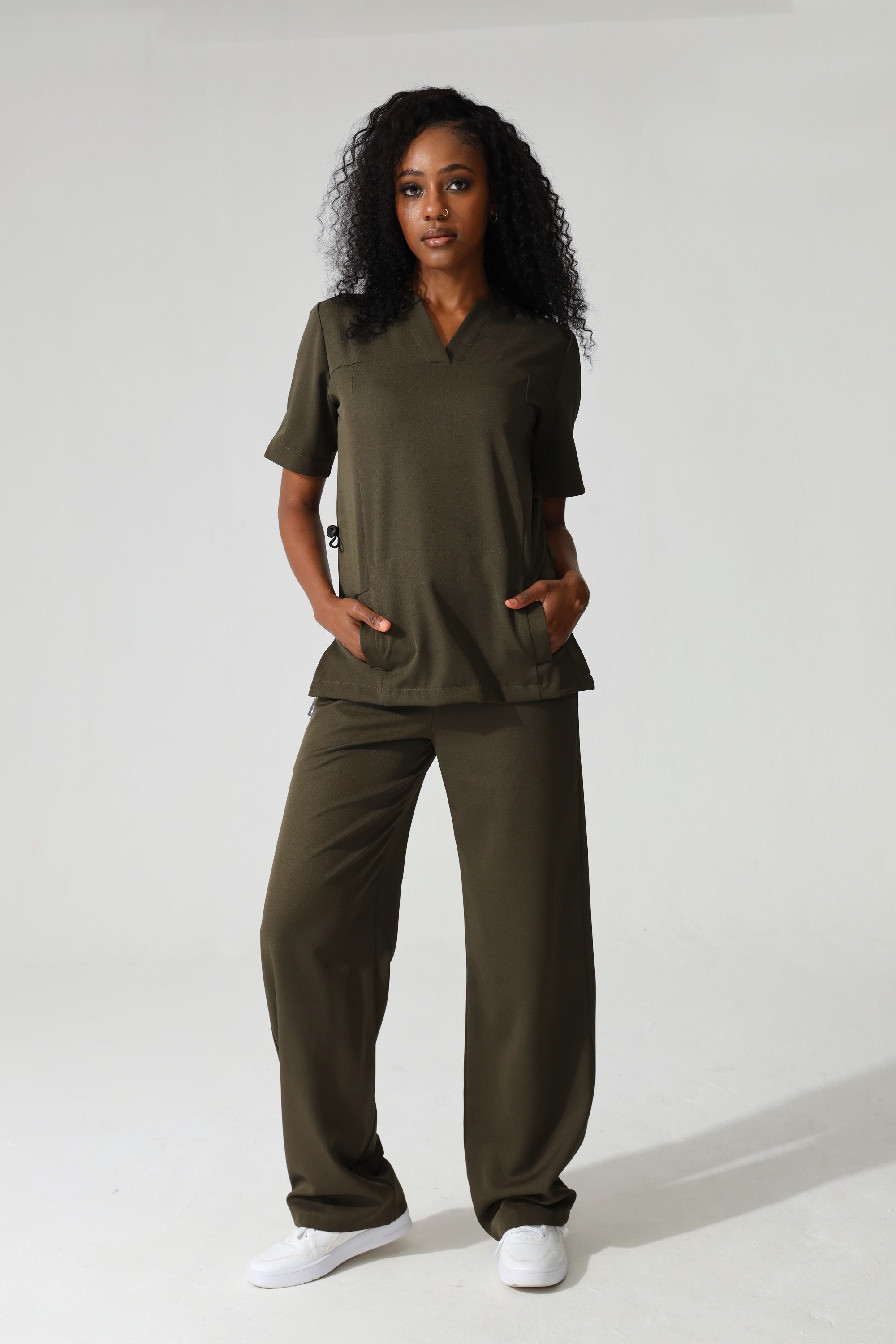 NEW LADIES ROO TOP - Greens Medi Scrubs South Africa - Premium Medical Uniforms & Apparel - Delivery Across SA 