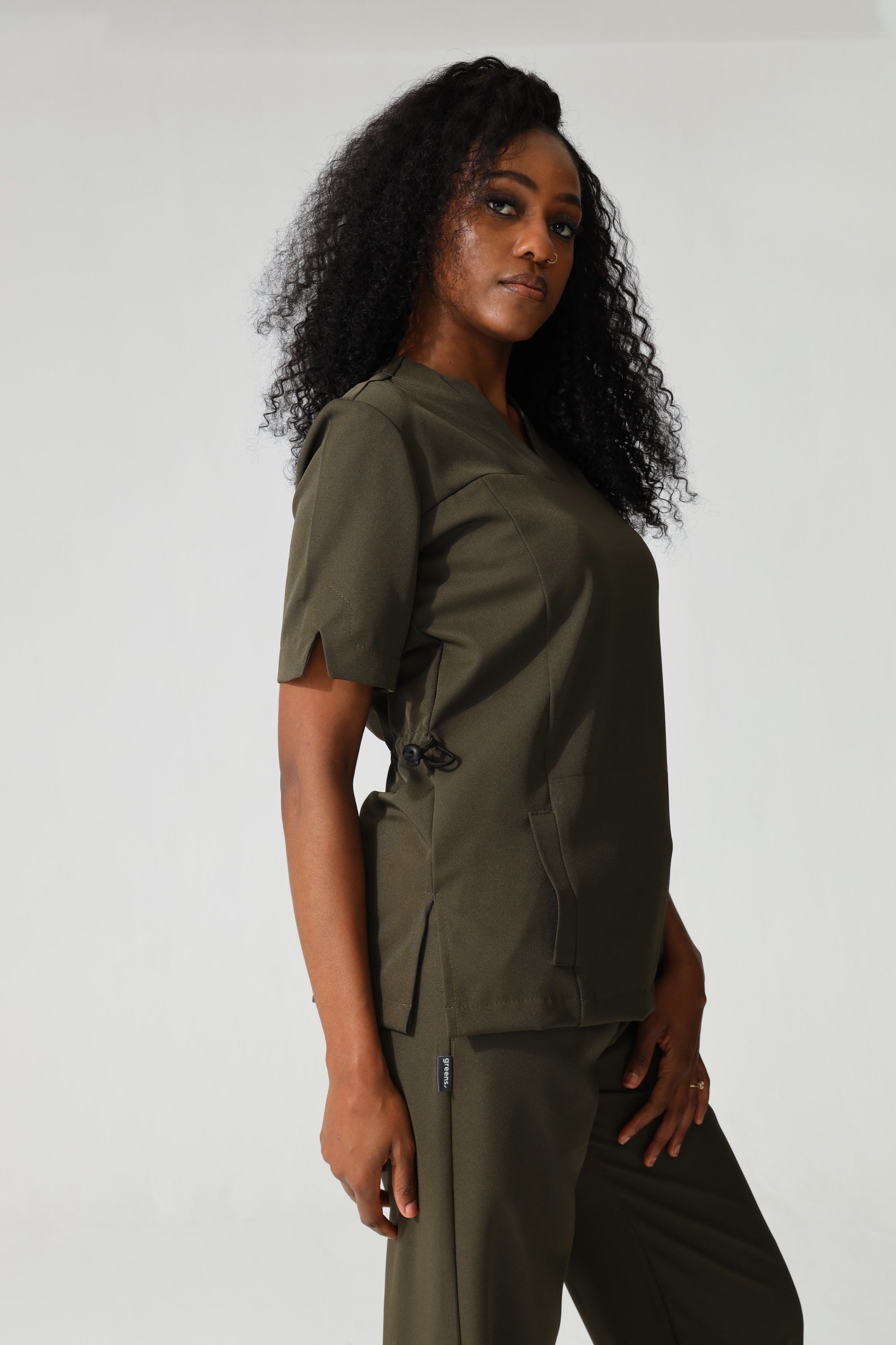 NEW LADIES ROO TOP - Greens Medi Scrubs South Africa - Premium Medical Uniforms & Apparel - Delivery Across SA 