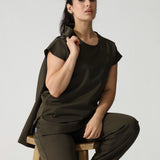 NEW LADIES ROUND PETAL TOP - Greens Medi Scrubs South Africa - Premium Medical Uniforms & Apparel - Delivery Across SA 