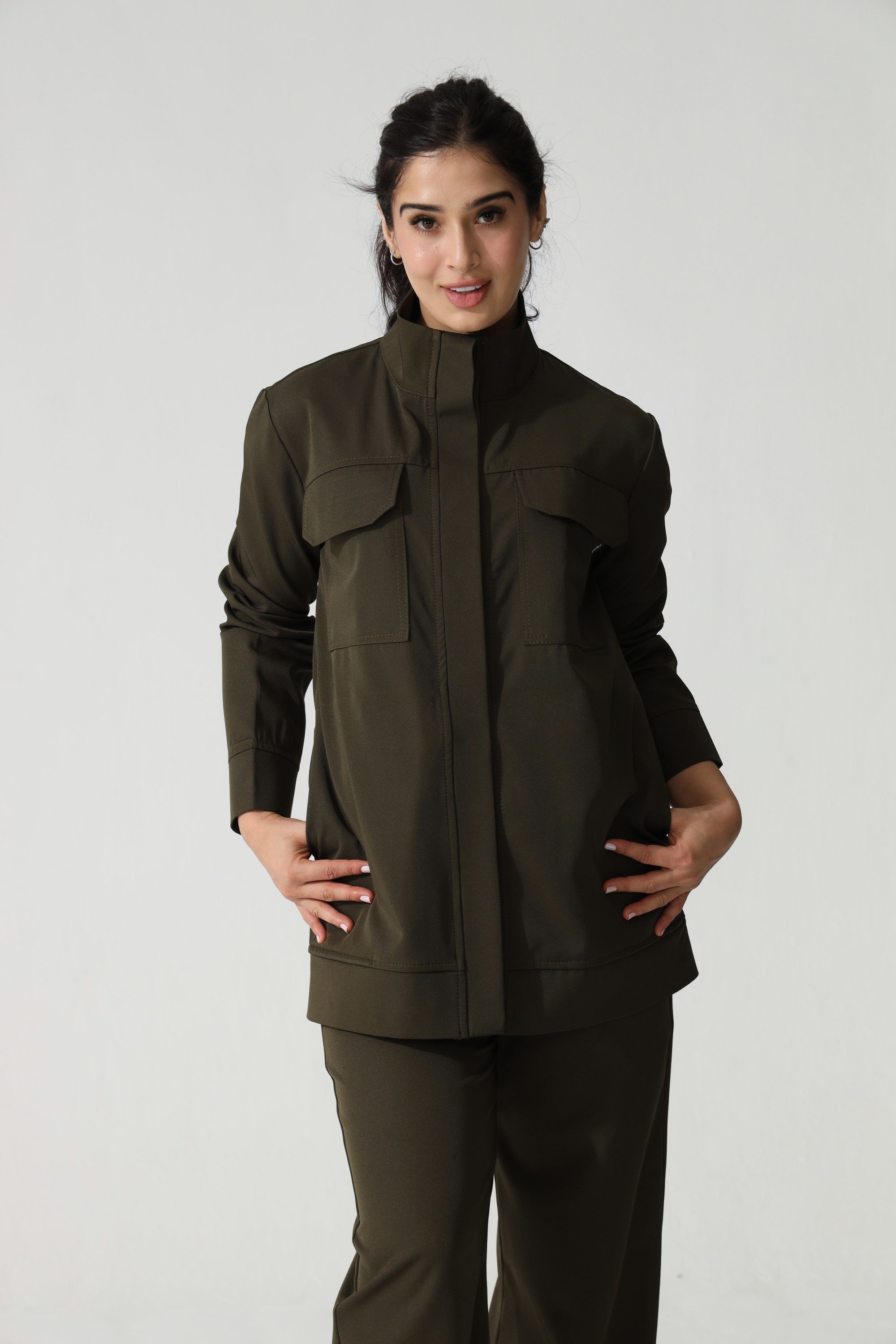 NEW HORIZON LADIES (REGULAR LENGTH) - Greens Medi Scrubs South Africa - Premium Medical Uniforms & Apparel - Delivery Across SA 