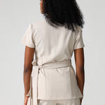 NEW LADIES WRAP TOP - Greens Medi Scrubs South Africa - Premium Medical Uniforms & Apparel - Delivery Across SA 