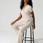 NEW LADIES WRAP TOP - Greens Medi Scrubs South Africa - Premium Medical Uniforms & Apparel - Delivery Across SA 