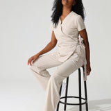 NEW LADIES WRAP TOP - Greens Medi Scrubs South Africa - Premium Medical Uniforms & Apparel - Delivery Across SA 
