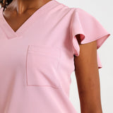 THE LADIES V-NECK FLOW TOP