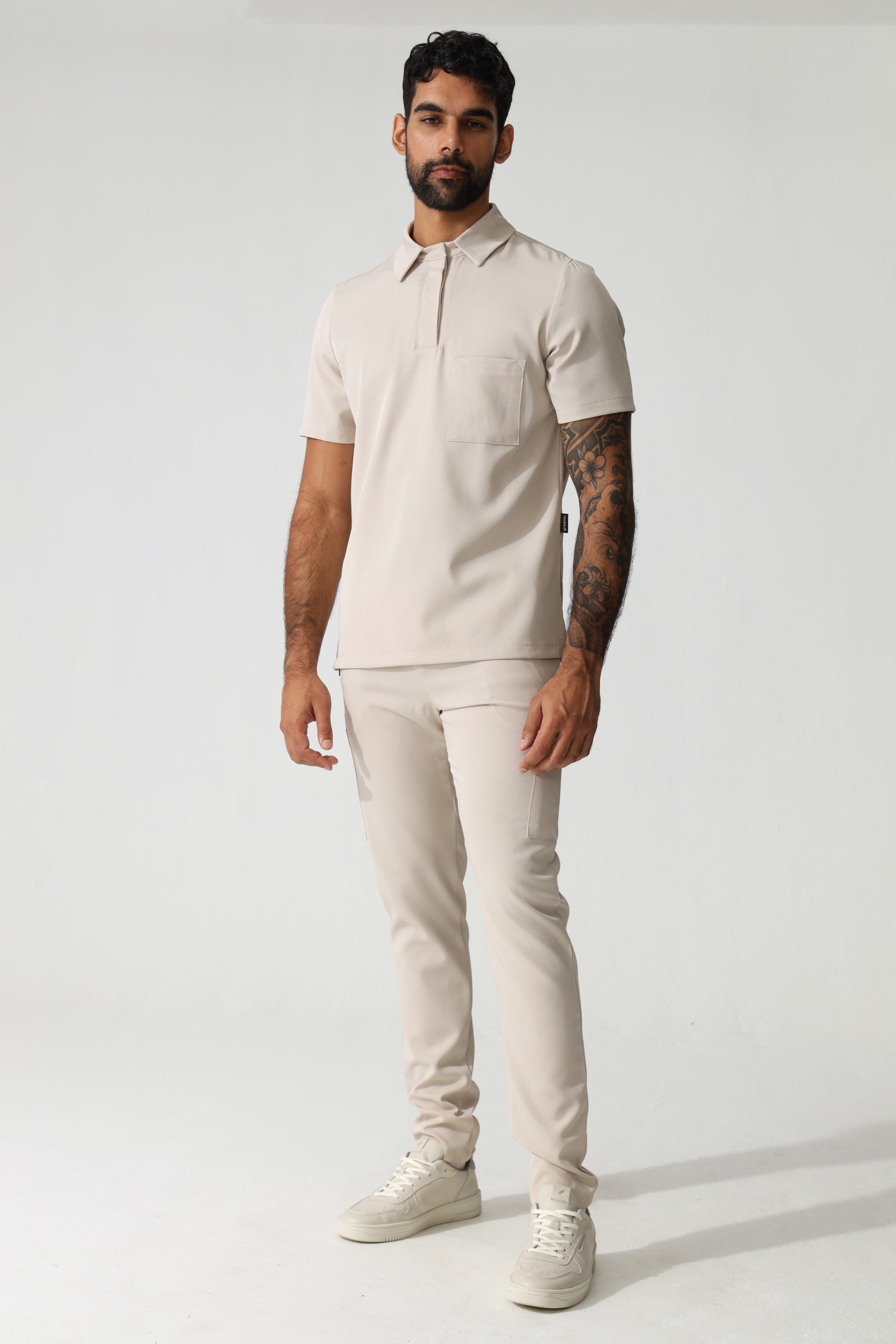 NEW MENS PRO-COLLARED TOP - Greens Medi Scrubs South Africa - Premium Medical Uniforms & Apparel - Delivery Across SA 