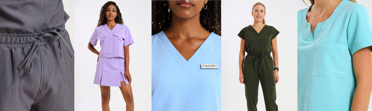Lux Scrubs Range | Locally Made South African Medical Scrubs – Greens Medi