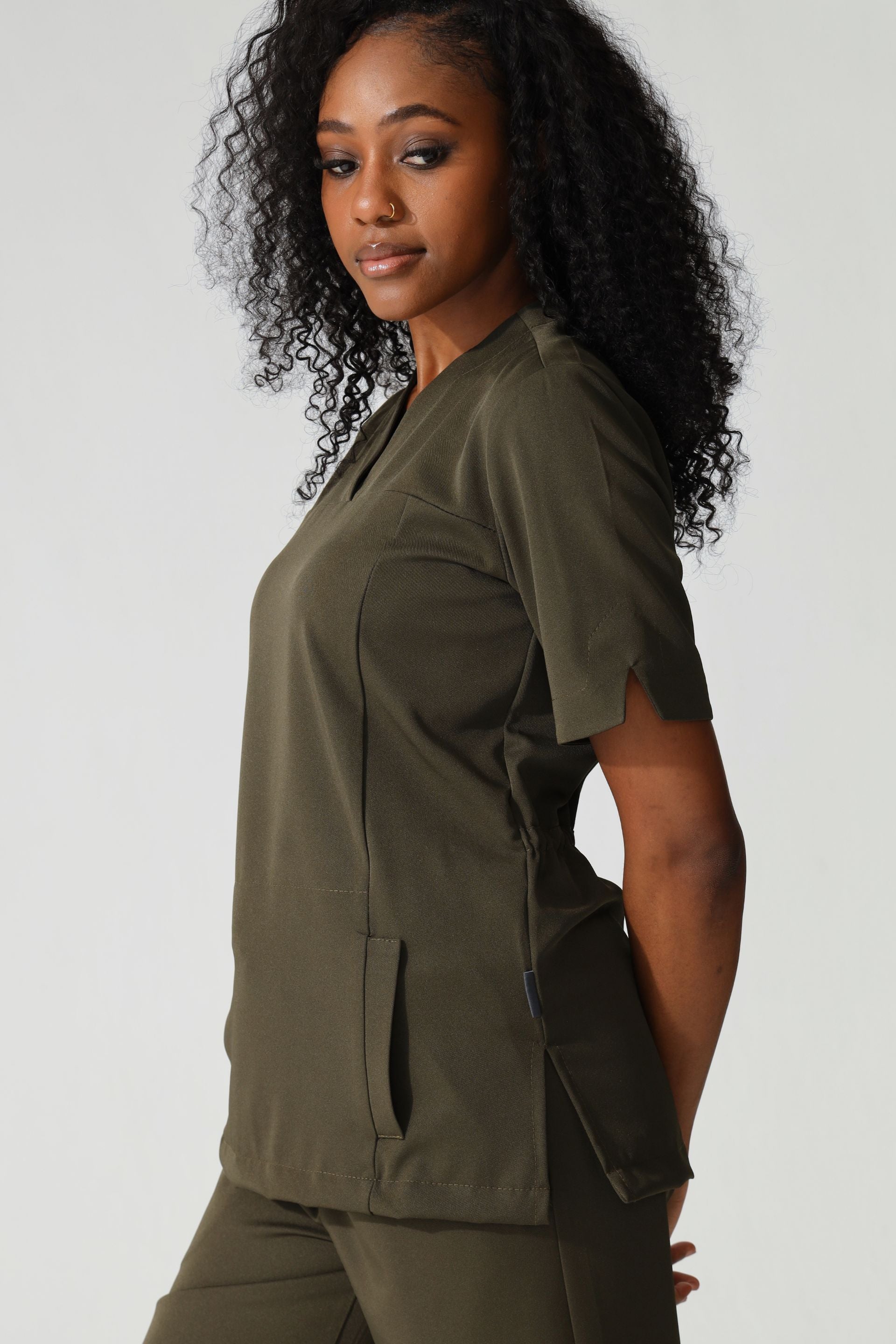 NEW LADIES ROO TOP - Greens Medi Scrubs South Africa - Premium Medical Uniforms & Apparel - Delivery Across SA 