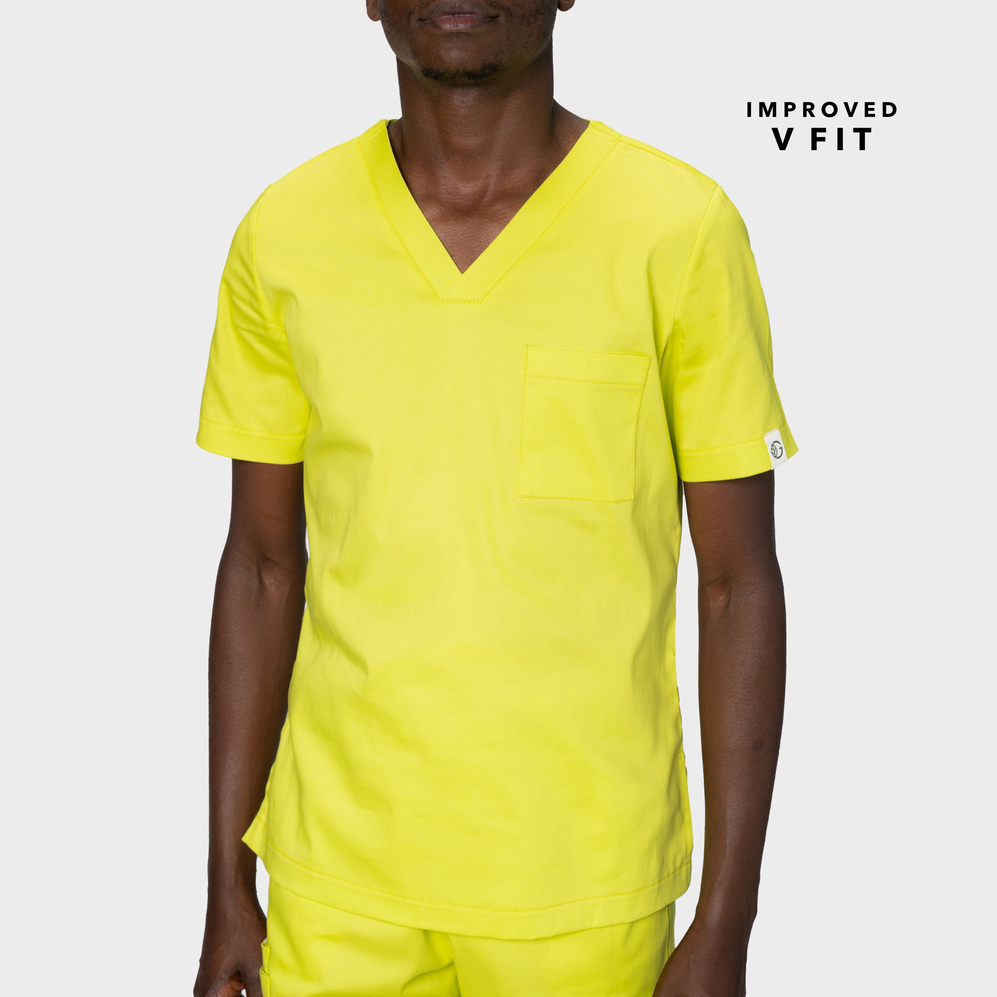 MENS PREMIUM V-NECK TOP - Greens Medi Scrubs South Africa - Premium Medical Uniforms & Apparel - Delivery Across SA 